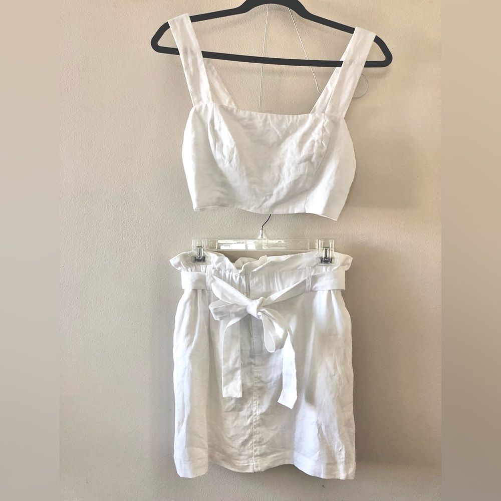 Reformation Linen Olsen Two-Piece Set
